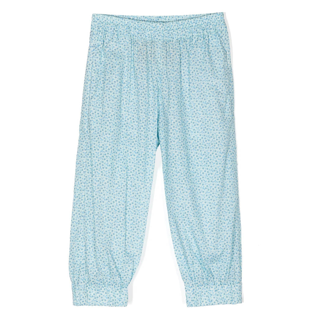 By Walid x KINDRED Floral Print Cotton Trousers