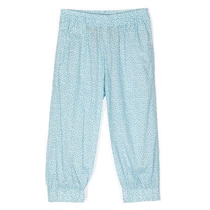 By Walid x KINDRED Floral Print Cotton Trousers