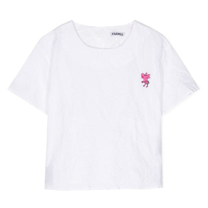 KINDRED Animal Embroidered Cotton T-shirt
