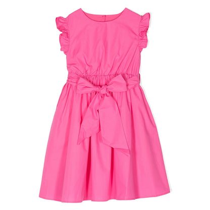 KINDRED Kenzie Bow Detail Cotton Poplin Dress