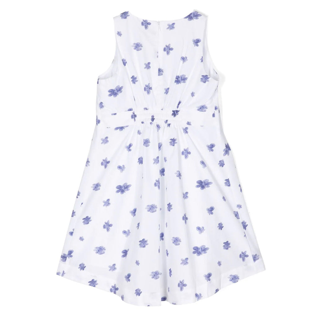 KINDRED Scribble Cloud Print Cotton Dress