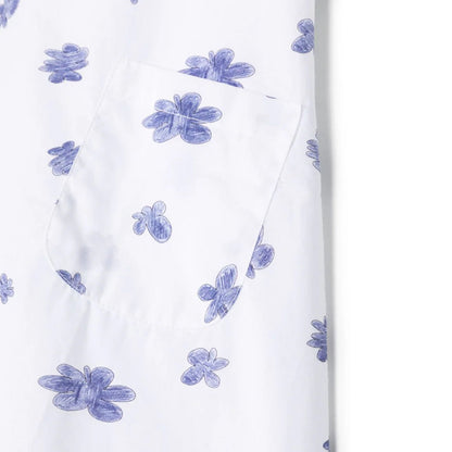 KINDRED Scribble Cloud Print Cotton Dress