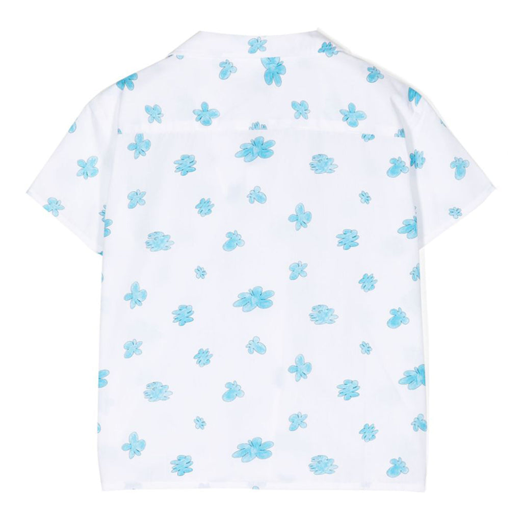 KINDRED Kelly Scribble Cloud Print Camp Shirt