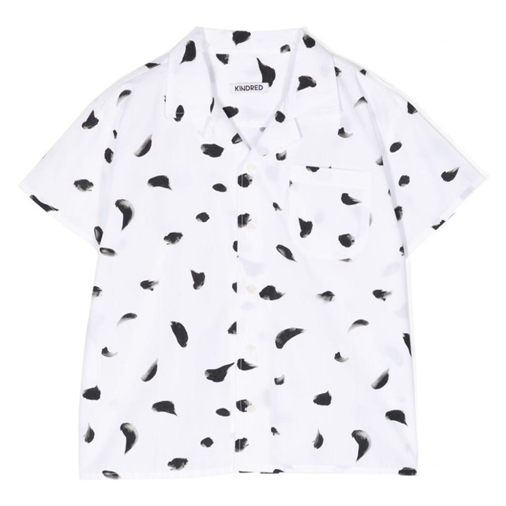 KINDRED Kelly Smudge Print Organic Cotton Shirt