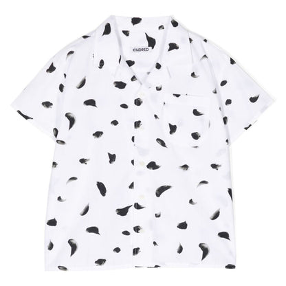 KINDRED Kelly Smudge Print Organic Cotton Shirt