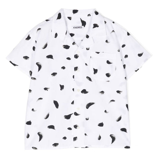 KINDRED Kelly Smudge Print Organic Cotton Shirt