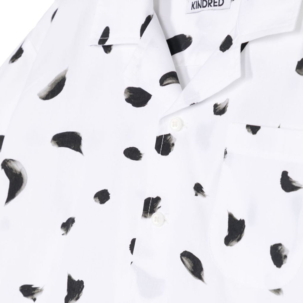 KINDRED Kelly Smudge Print Organic Cotton Shirt