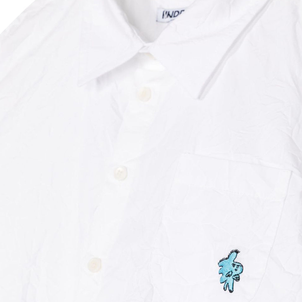 KINDRED Logo Embroidered Organic Cotton Shirt